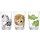 RITZENHOFF & BREKER Trinkglas Happy Zoo 205ml 3er Set