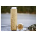 PANDOO Bambus Thermobecher 480ml H24,5cm Ø7cm