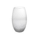 SANDRA RICH Vase Diamond Glas Ø13cm H26cm