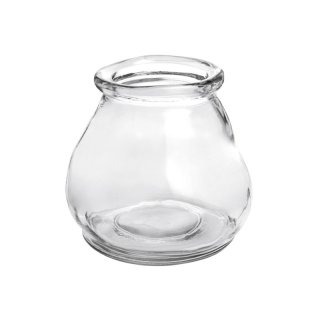 SANDRA RICH Vase/Teelichtleuchter Glas Clumsy Ø10cm H 10cm