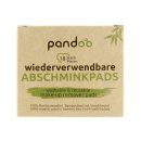 PANDOO Abschminkpad Bio-Baumwolle in Aufbewahrungsbox...