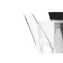 VIVA Teekanne Glas/Edelstahl/Kunststoff/Glas 1l