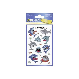 AVERY ZWECKFORM Tattoos 56770 Haie 1 Bogen