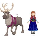 Mattel HLX03 Disney Frozen Small Dolls Anna & Sven...