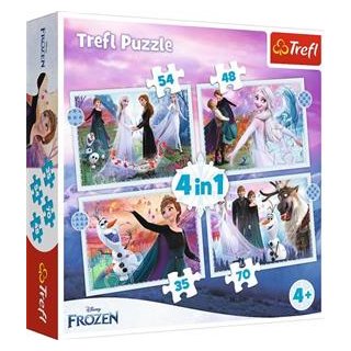 4 in 1 Puzzle – Frozen