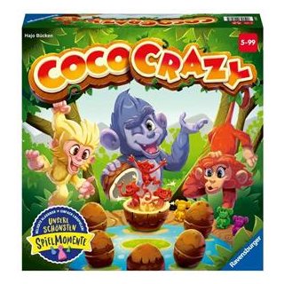 Ravensburger® 20897 Coco Crazy - Merkspiel für 2 - 8 Spieler von 5 - 99 Jahren