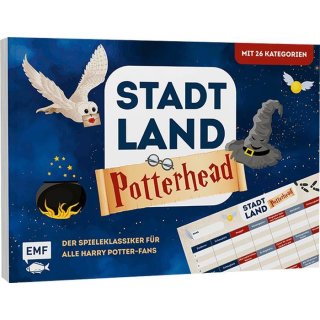 Edition Michael Fischer - Stadt, Land, ... Das inoffizielle Spiel für Potterheads ? Der Quiz-Block für alle Harry Pott