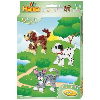 Hama® Bügelperlen kleine Geschenkpackung Hund und Katze
