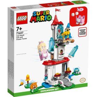 LEGO® Super Mario 71407 Katzen-Peach-Anzug und Eisturm – Erweiterungsset