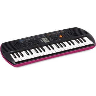 Casio SA-78 Keyboard 44 Minitasten pink