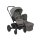 Joie Baby Kinderwagen SET Chrome DLX Farbwahl Kollektion 2023 schwarz grau
