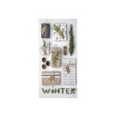 Banner Winter 90x180cm beidseidig bedruckt 100 % Polyester