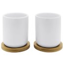 BREDEMEIJER Teebecher Umea mit Untersetzer 200ml 2er Set...