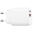 DINIC USB-C+A Ladeadapter 20W weiß