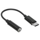 DINIC USBC-Audioadapter 3,5mm Klinke schwarz