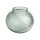 SANDRA RICH Glasvase/-Windlicht Spiral Ø13cm H15,5cm hellgrün