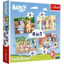 Bluey 4in1 Puzzle 12/15/20/24 Teile