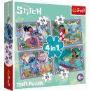 Lilo & Stitch 4in1 Puzzle 35/48/54/7 Teile