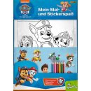 PAW Patrol - Mein Mal- und Stickerspaß