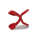 JAMARA 460394 Snow Play Schneeballzange 38cm rot