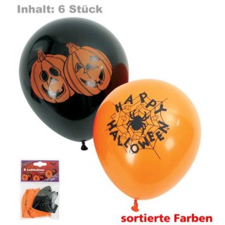 FRIES - Luftballons Halloween, so. Fb./Designs