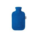 FASHY Wärmflasche Fleecebezug 2l saphir