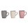 Kaffeebecher Keramik 300ml unifarbig  bunt