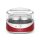 MOULINEX Joghurtbereiter YG2295 Yogurteo 7Gläser a 160ml rot/weiß
