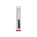 VICTORINOX Steakmesser Swiss Classic schwarz 6er Pack