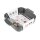 PEUGEOT Auflaufform Appolia quadratisch 18cm schiefergrau