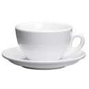 CILIO Cappuccinotasse ROMA Porzellan 100ml weiß