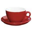 CILIO Cappuccinotasse ROMA Porzellan 100ml amarena