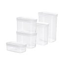 EMSA Trockenvorratsdose Optima 5er Set (0,45l / 2x1l /...