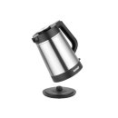 UNOLD Thermowasserkocher 1,5l schwarz/Edelstahl