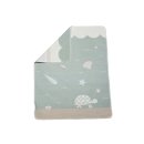 FUSSENEGGER Babydecke Juwel Schildkröte 70x90cm...