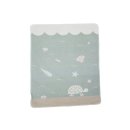 FUSSENEGGER Babydecke Juwel Schildkröte 70x90cm...