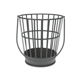 Feuerkorb Metall 38x38xH38/77cm