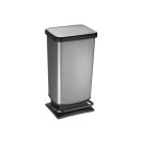 ROTHO Treteimer Paso 40l 35,3x29,5x67,6cm carbon