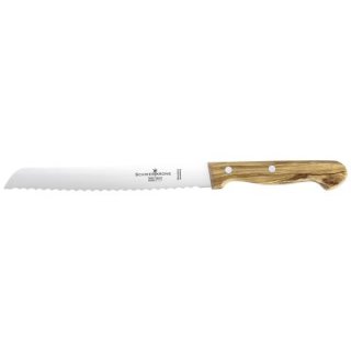 SCHWERTKRONE Brotmesser Olivenholz 32cm