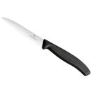 VICTORINOX Tomatenmesser Swiss Classic Wellenschliff schwarz