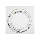 F-H-S Drahtring 40LED ø28cm silber