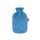 FASHY Wärmflasche mit Flauschbezug 2l blau