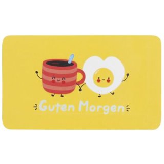 KESPER Dekor-Frühstücksbrettchen Guten Morgen 23,5x14cm