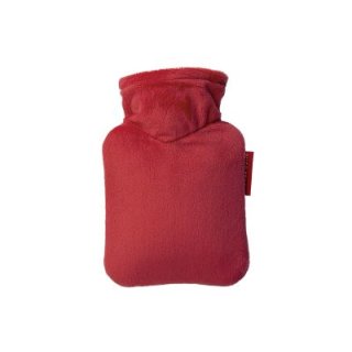 HUGO FROSCH Wärmflasche mini 0,2l tomatenrot