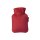 HUGO FROSCH Wärmflasche mini 0,2l tomatenrot
