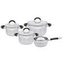 ELO Topfset Basic Black Steam 4teilig Edelstahl
