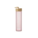 SMASH Glas Trinkflasche Soft Touch 600ml pink