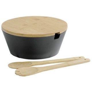 KESPER Obst & Salatschale Melamin FSC schwarz