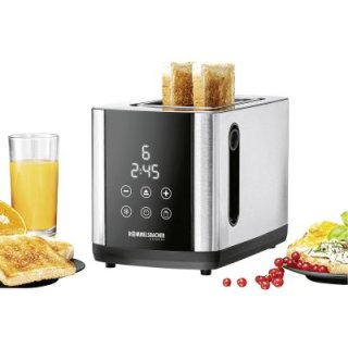 ROMMELSBACHER Toaster TO 850 2-Scheiben Edelstahl/sw