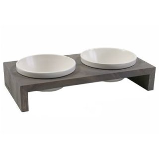 Doppelnapf Gohan Gr.XS grau